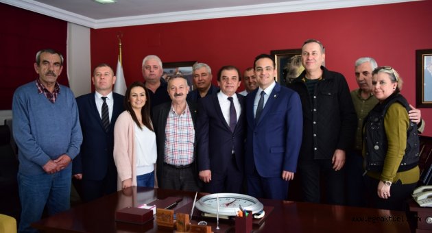Başkan Atila’dan esnaf ziyaretleri