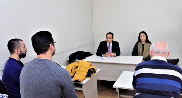 Başkan Atila kurs eğitmenleri ile biraraya geldi