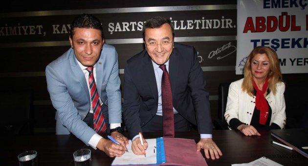 Başkan Batur’dan memura rekor zam