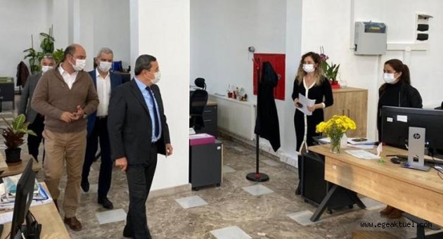 Başkan Batur’dan yeni hizmet yerlerine inceleme