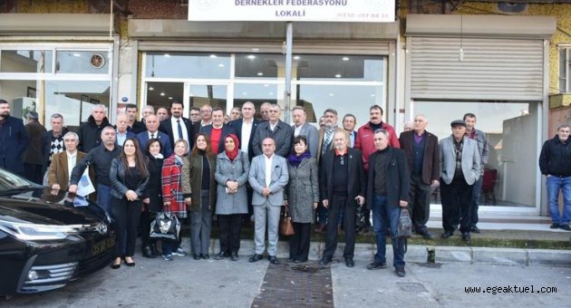 Başkan Batur seçim çalışmalarına başladı
