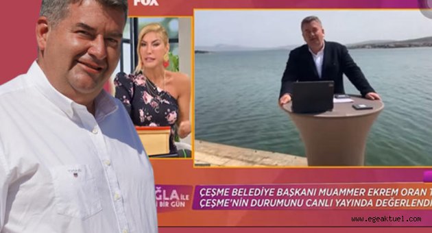 Başkan Ekrem Oran tam kapanmada Çeşme’nin durumunu anlattı