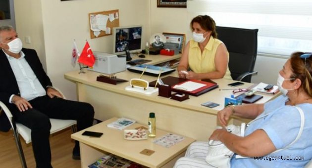 Başkan Engin’den muhtarlara ziyaret!