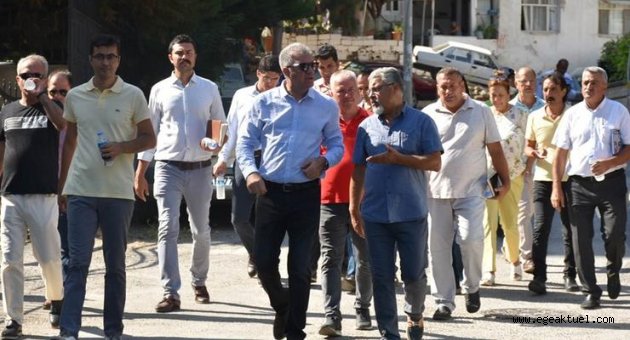 Başkan Engin, her gün farklı bir mahallede