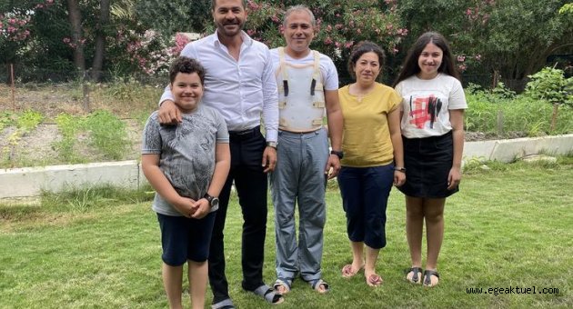 Başkan Fatih Gürbüz, kazadan kurtulan pilotları ziyaret etti