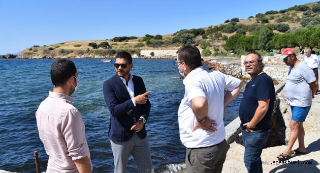 Başkan Gürbüz'den Yeni Foça mesaisi