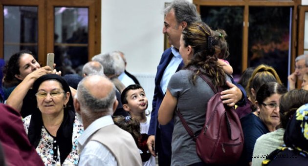 Başkan İduğ, Can'ların sofrasına konuk oldu