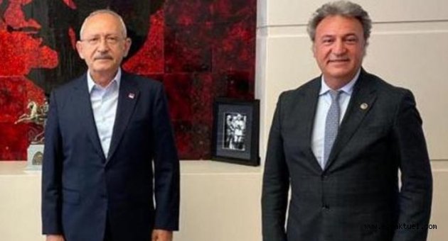 Başkan İduğ, CHP lideri Kılıçdaroğlu'nu ziyaret etti