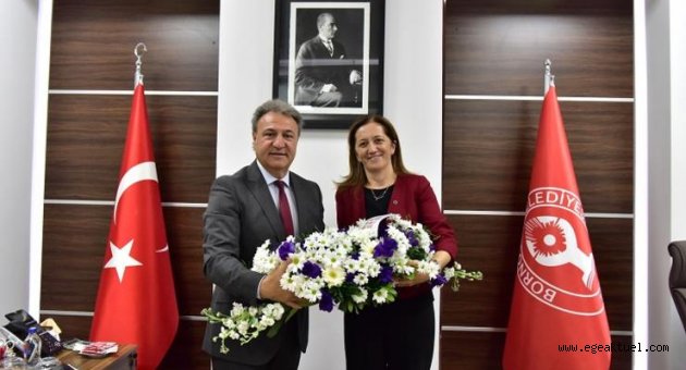 Başkan İduğ'a DİSK desteği
