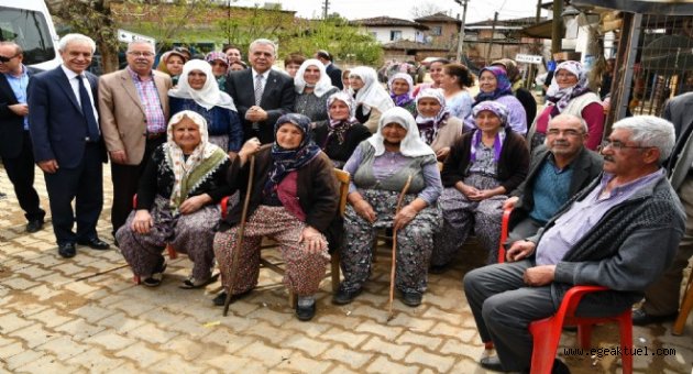 Başkan’ın son durağı Kiraz: