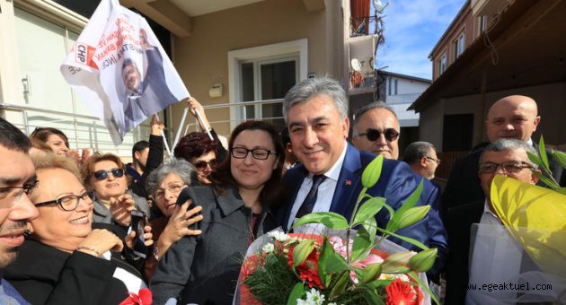 Başkan İnce’ye muhteşem karşılama