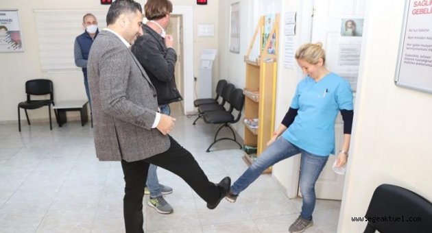 Başkan Kayalar’dan ayak selamı