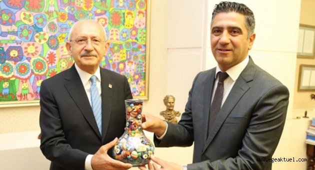 Başkan Kayalar Kılıçdaroğlu’nu Ziyaret Etti