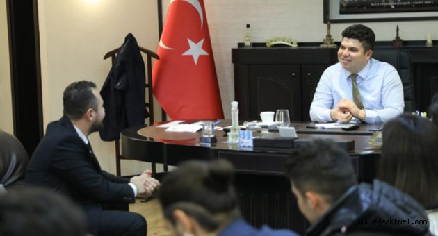 Başkan Kılıç’a ziyaretçi akını