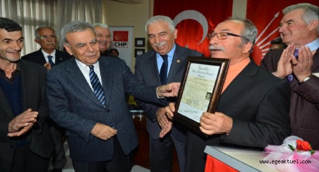 Başkan Kocaoğlu’na memleketinde 57 yıllık sürpriz