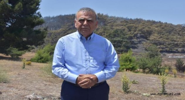 Başkan Kocaoğlu yangın yerinde