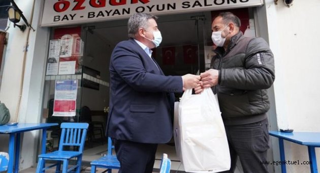 Başkan Oran’dan kahvehane esnafına can suyu desteği!
