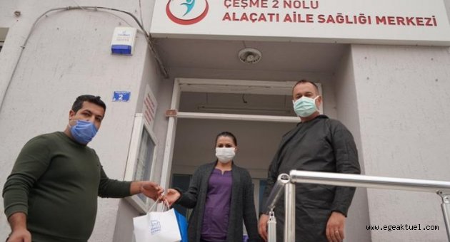 Başkan Oran sağlık çalışanlarını unutmadı