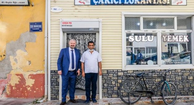 Başkan Pehlivan'dan esnaf ziyareti