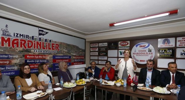 Başkan Pekdaş Mardinlilere konuk oldu