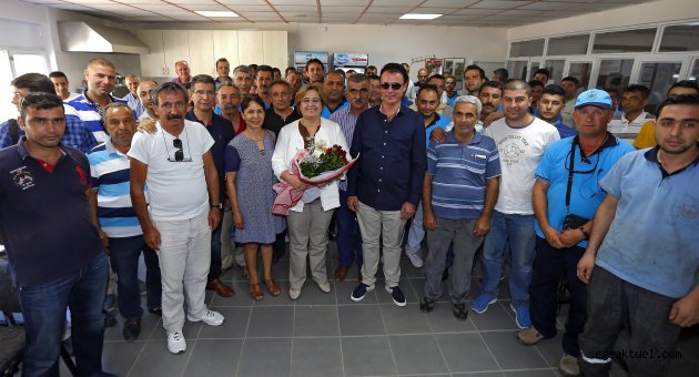 Başkan Pekdaş’tan bayramlaşma turu