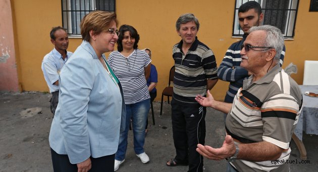 Başkan Pekdaş’tan çat kapı ziyaret