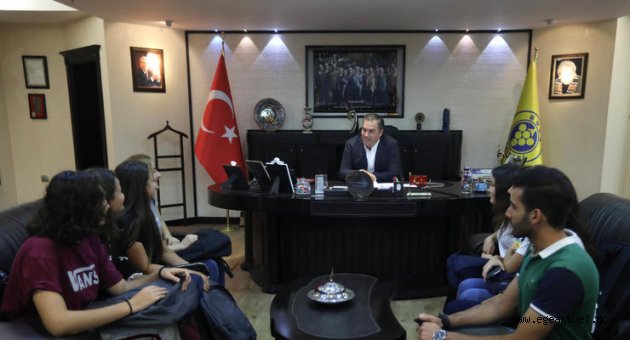Başkan Piriştina'ya teşekkür ziyareti