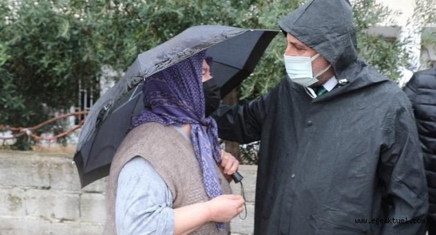 Başkan Sandal: "16 saattir sahadayız!"