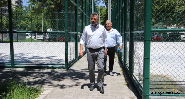 Başkan Sandal, çalışmaları inceledi