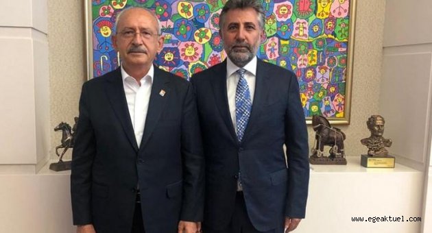 Başkan Sandal, CHP Genel Başkanı Kılıçdaroğlu'nu ziyaret etti