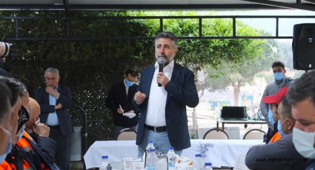 Başkan Sandal, "Her Zaman Emekten, Çalışandan Yanayım"