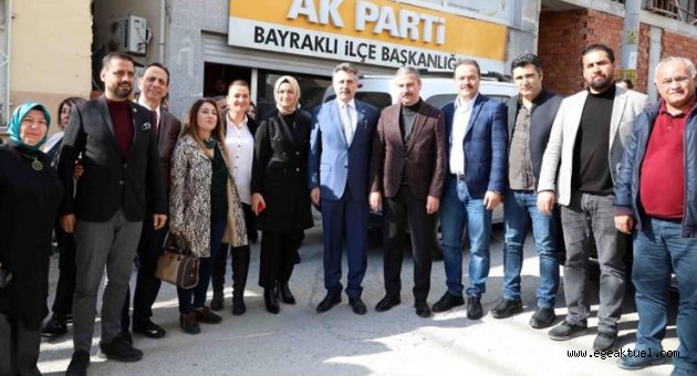 Başkan Sandal, siyasi partileri ziyaret etti