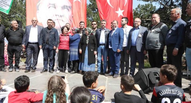 Başkan Sandal Spil Sis Dağı Yayla Şenliği’ne katıldı