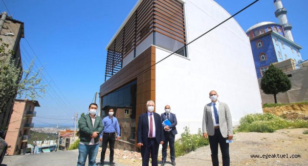 Başkan Selvitopu, gelecek aylarda hizmete açılacak tesisi inceledi