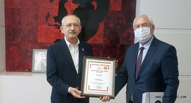 Başkan Selvitopu, Genel Başkan Kılıçdaroğlu’nu ziyaret etti