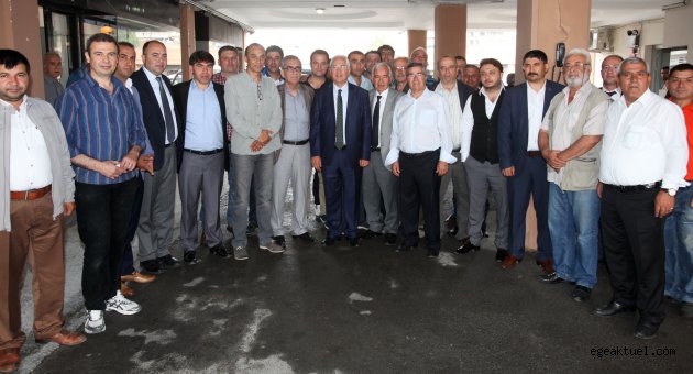 Başkan Selvitopu komşu esnafla buluştu