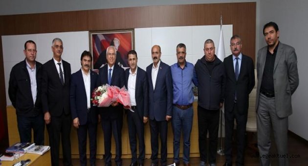 Başkan Selvitopu’na sendikadan “teşekkür” ziyareti