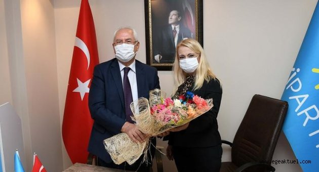 Başkan Selvitopu'dan İYİ Parti'ye ziyaret