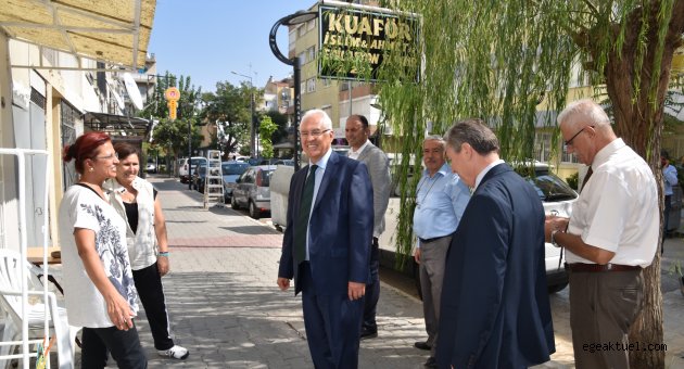 Başkan Selvitopu'na esnaf desteği