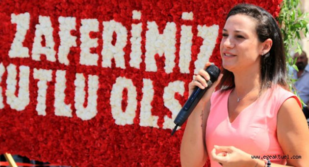 Başkan Sengel: "Bugün; 'zafer bizimdir' diyenlerin günüdür"