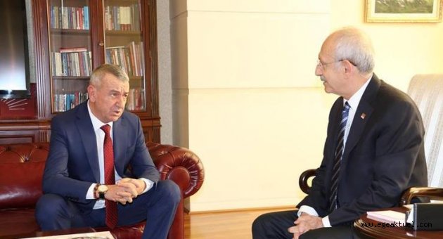 Başkan Şenol, Kılıçdaroğlu'nu ziyaret etti