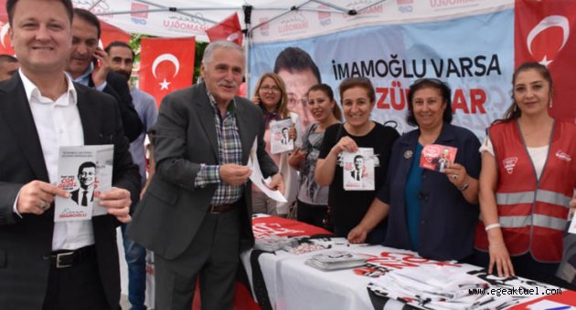 Başkan Serdar Aksoy : “İstanbul seçimi bir demokrasi mücadelesidir”