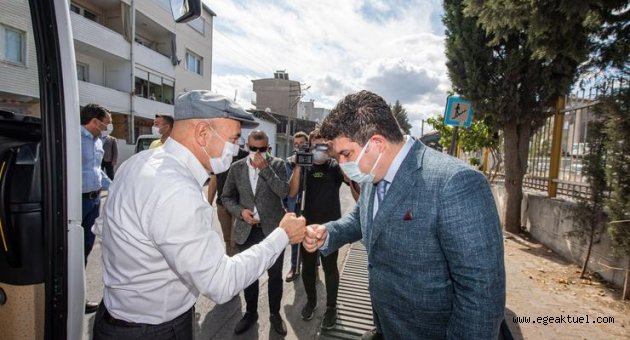 Başkan Soyer Acil Çözüm ekipleriyle Buca’ydı