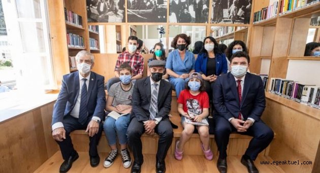 Başkan Soyer Buca’da Işılay Saygın Kütüphanesi’ni açtı