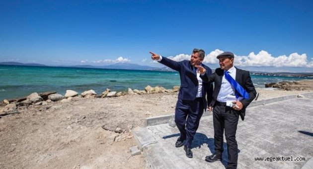 Başkan Soyer’den Çeşme ziyareti