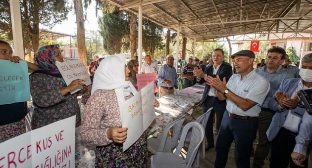 Başkan Soyer’den Gölmarmara Gölü’ne hayat verecek hamle