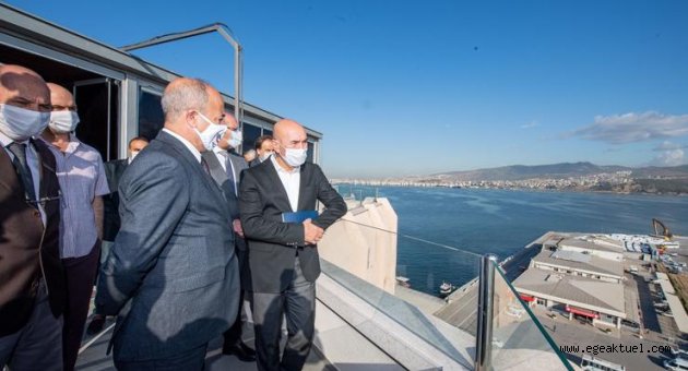 Başkan Soyer’den liman işletmesine ziyaret