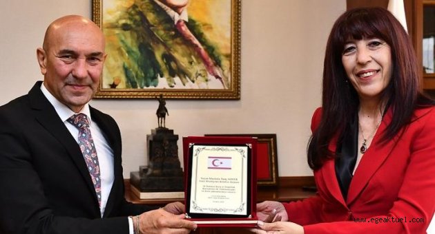 Başkan Soyer’e şükran ziyareti