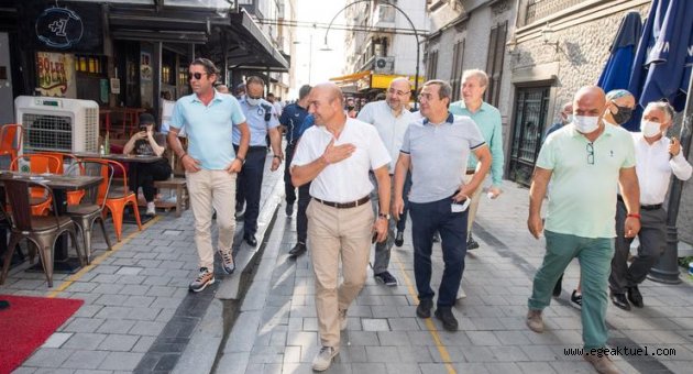 Başkan Soyer esnaf temsilcileriyle buluştu