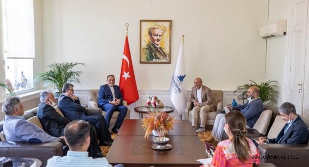 Başkan Soyer İran'ın İstanbul Başkonsolosunu ağırladı